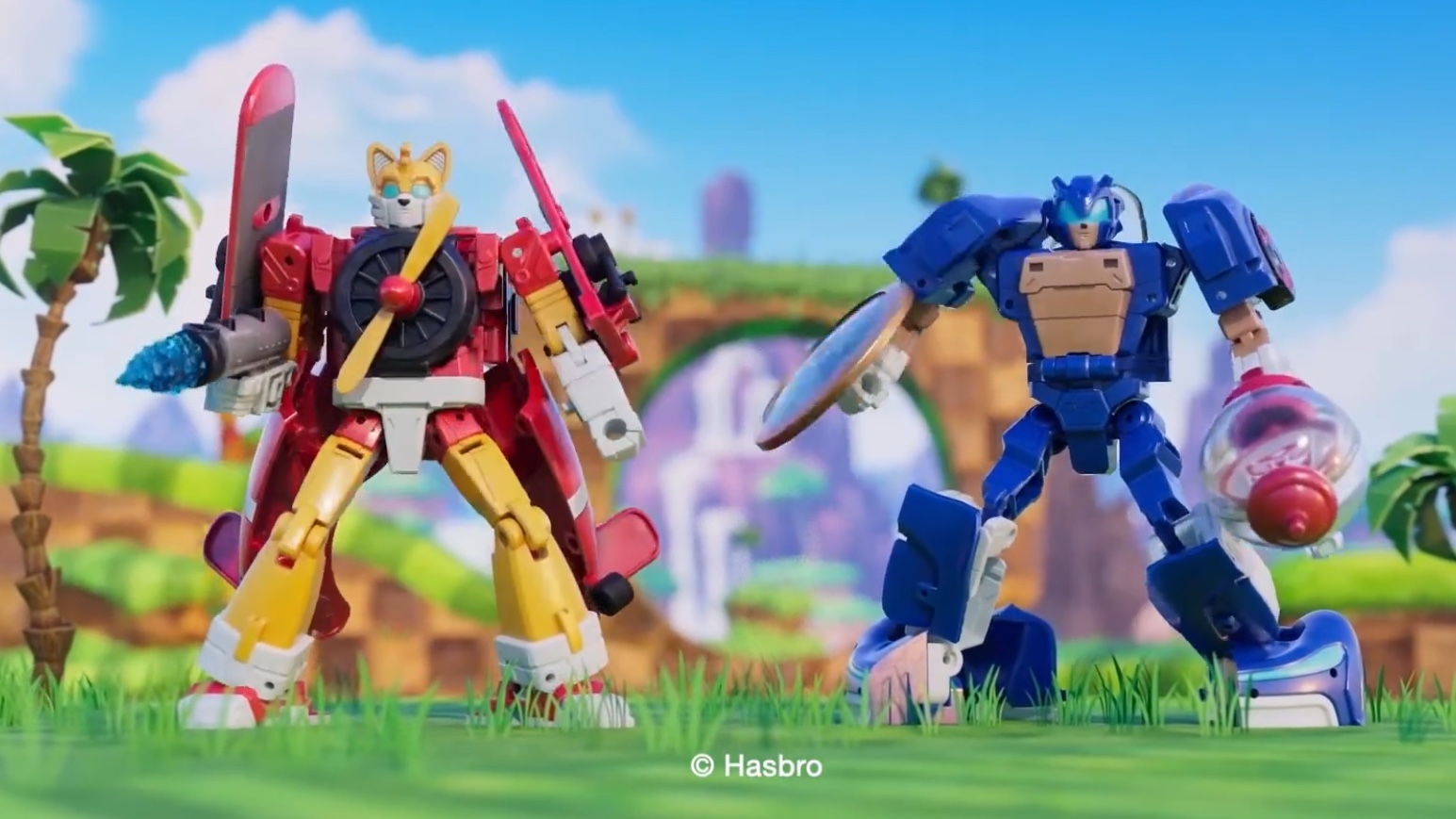 刺猬索尼克 x 变形金刚 联动 pv宣传片 索尼克&塔尔斯 tf联名