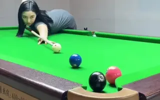 台球王玉丹%就是这么豪横!