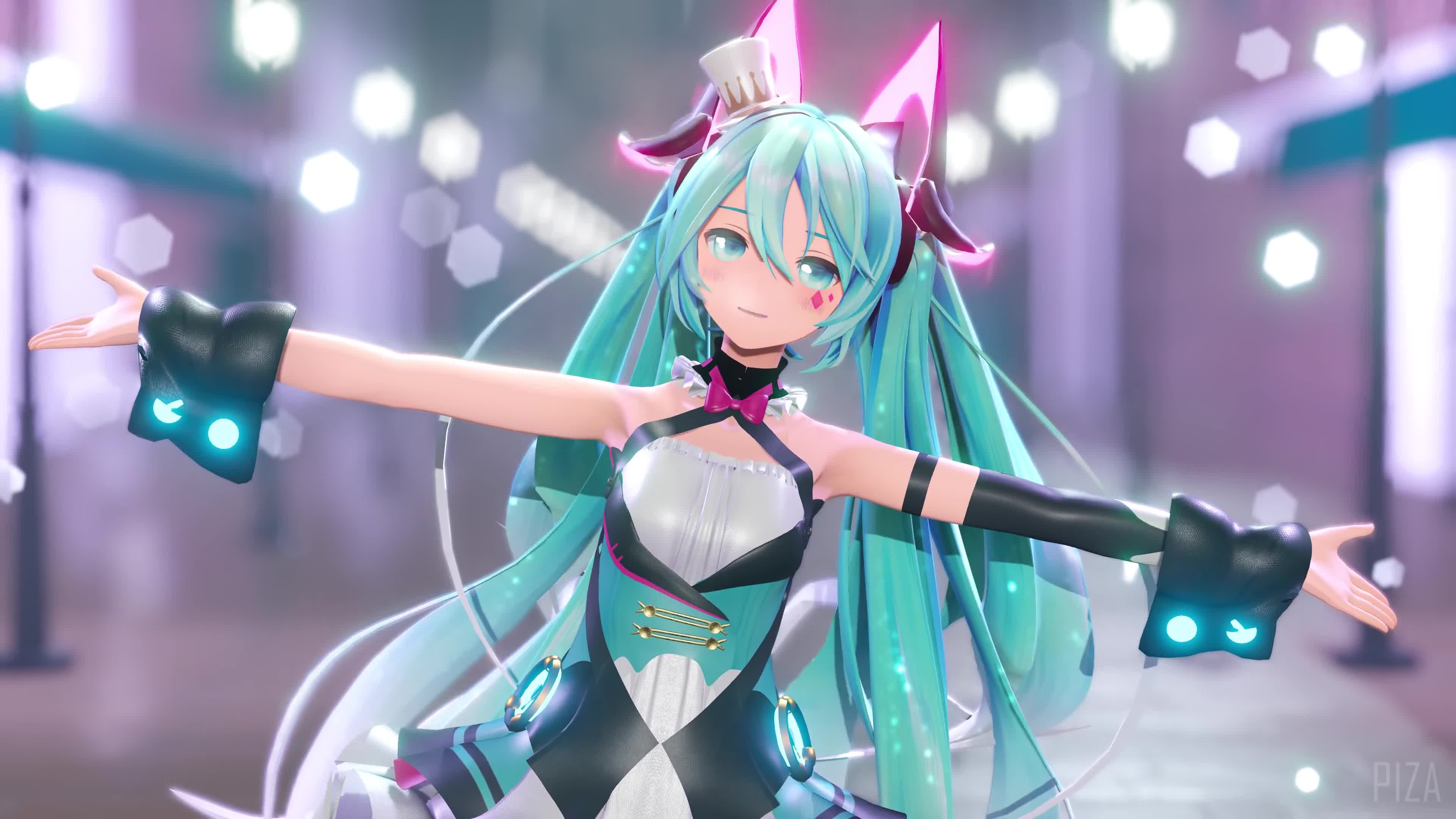[mmd] スターナイトスノウ yyb式初音ミク マジカルミライ