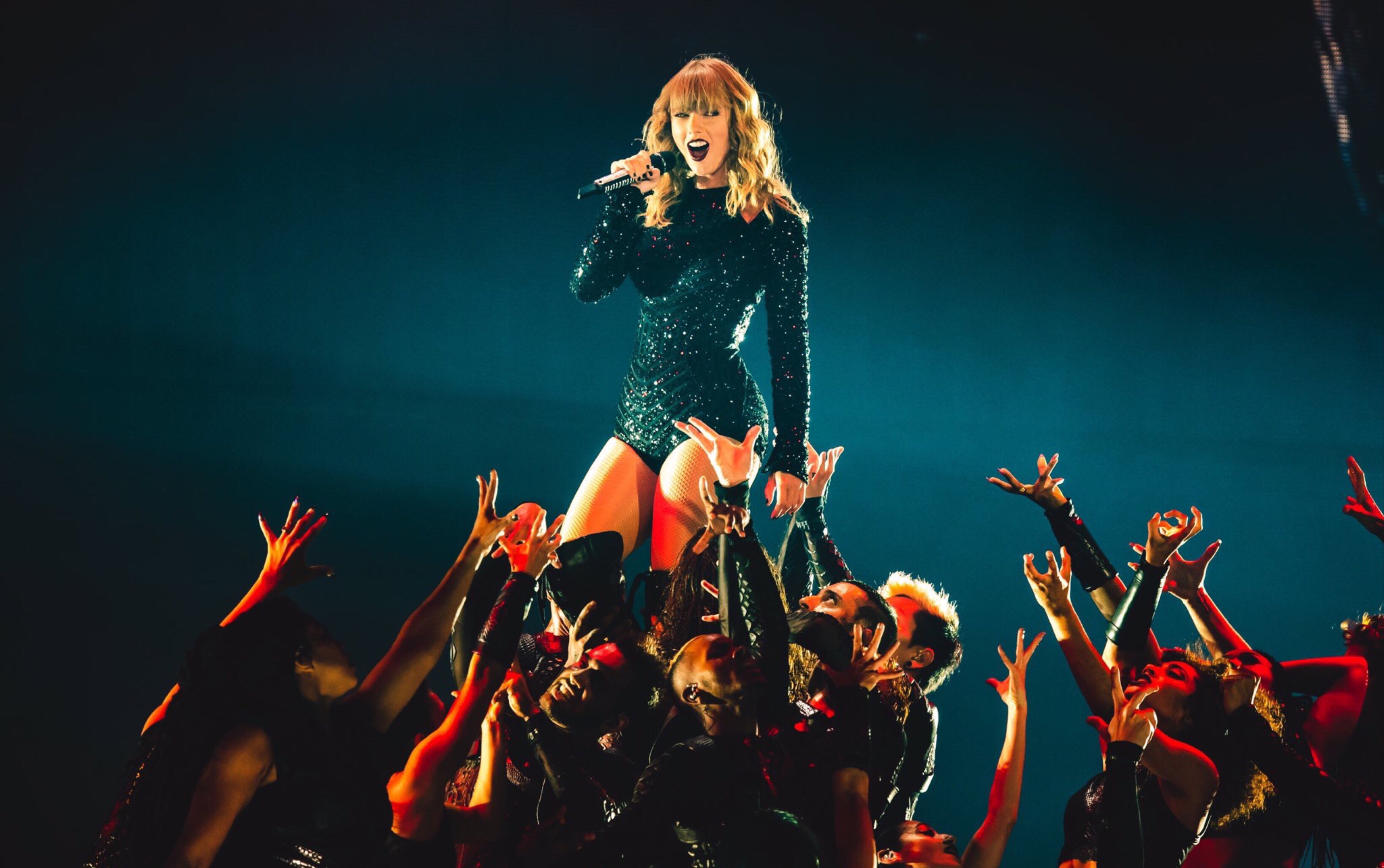 霉霉reptour美国新泽西第一场惊喜曲目扭腰"welcome to new york"真正