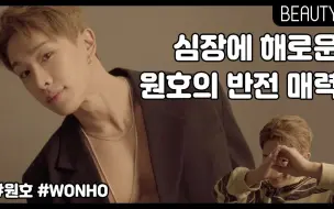 Скачать видео: 【WONHO】对心脏有害的元虎的反转魅力(BEAUTY+)