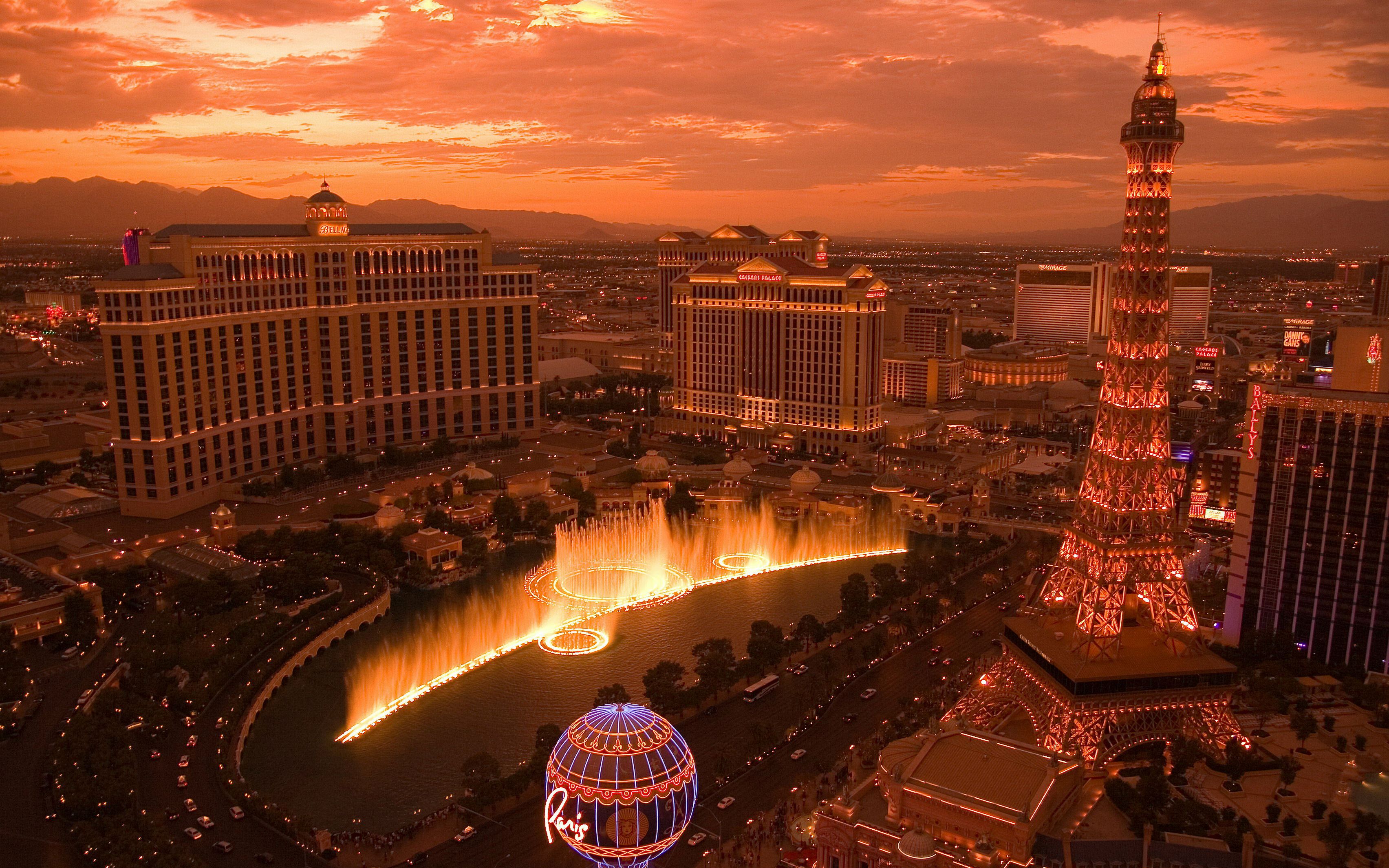 【4k超清】美国 拉斯维加斯 | las vegas , usa —— 被称为"世界娱乐