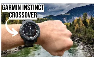 Download Video: 佳明本能跨界开箱，手表特写+佩戴展示  #Garmin# Instinct Crossover