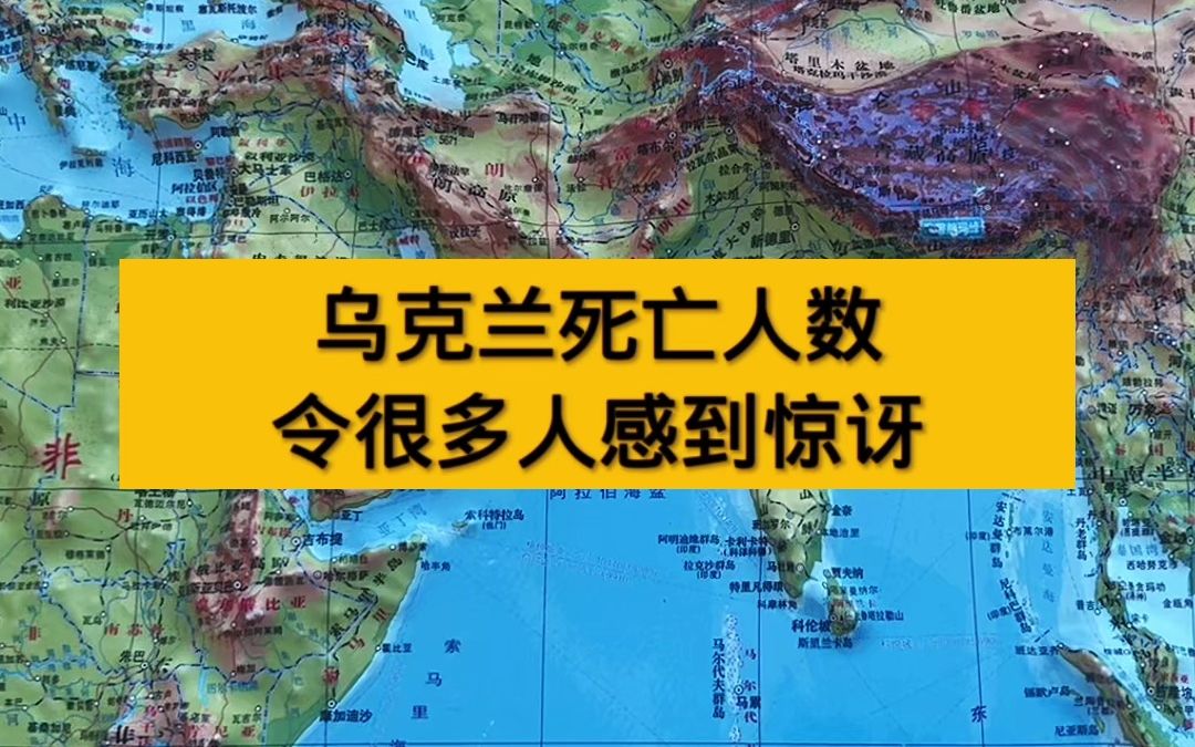 乌克兰的死亡人数令很多人感到惊讶哔哩哔哩bilibili