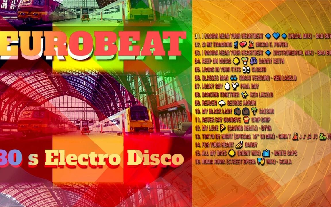 [图]EUROBEAT MIX ☀️ ITALO DISCO '80s » New Generation non-stop dance electro pop eur