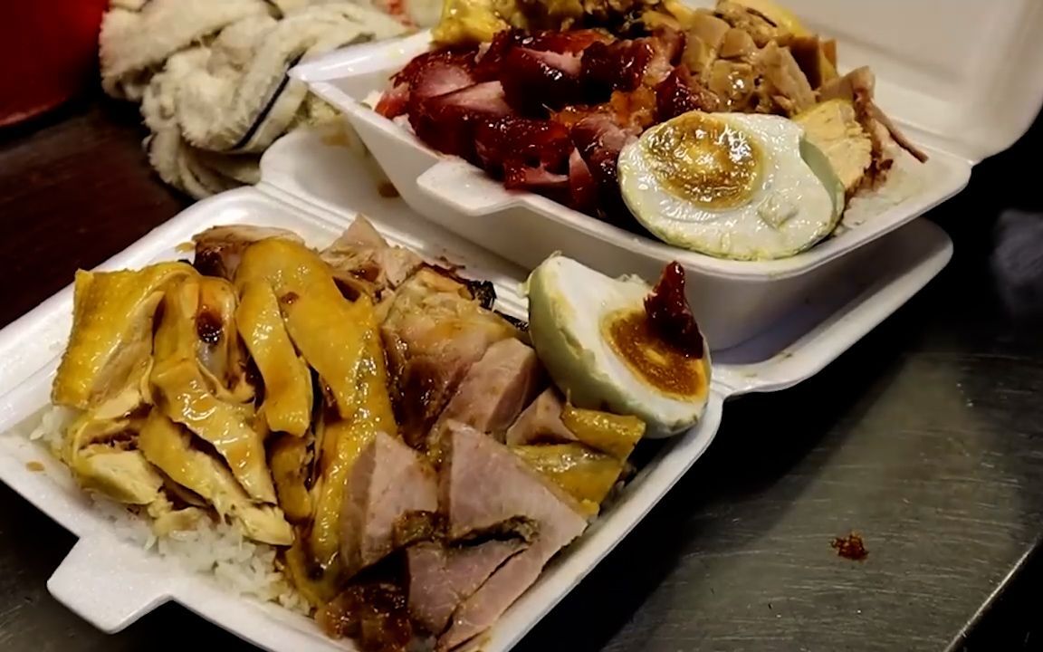 一份烧腊盒饭,被香港人吃出花来了,原来吃肉吃到爽只要26港币