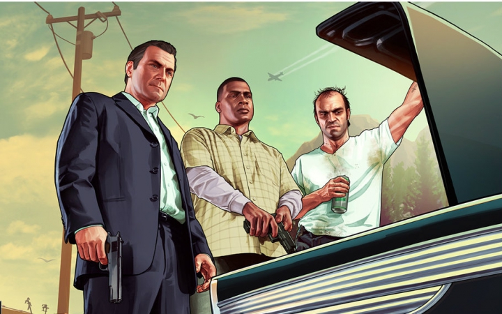 【720p】gta5 pc版60帧官方宣传片_哔哩哔哩_bilibili