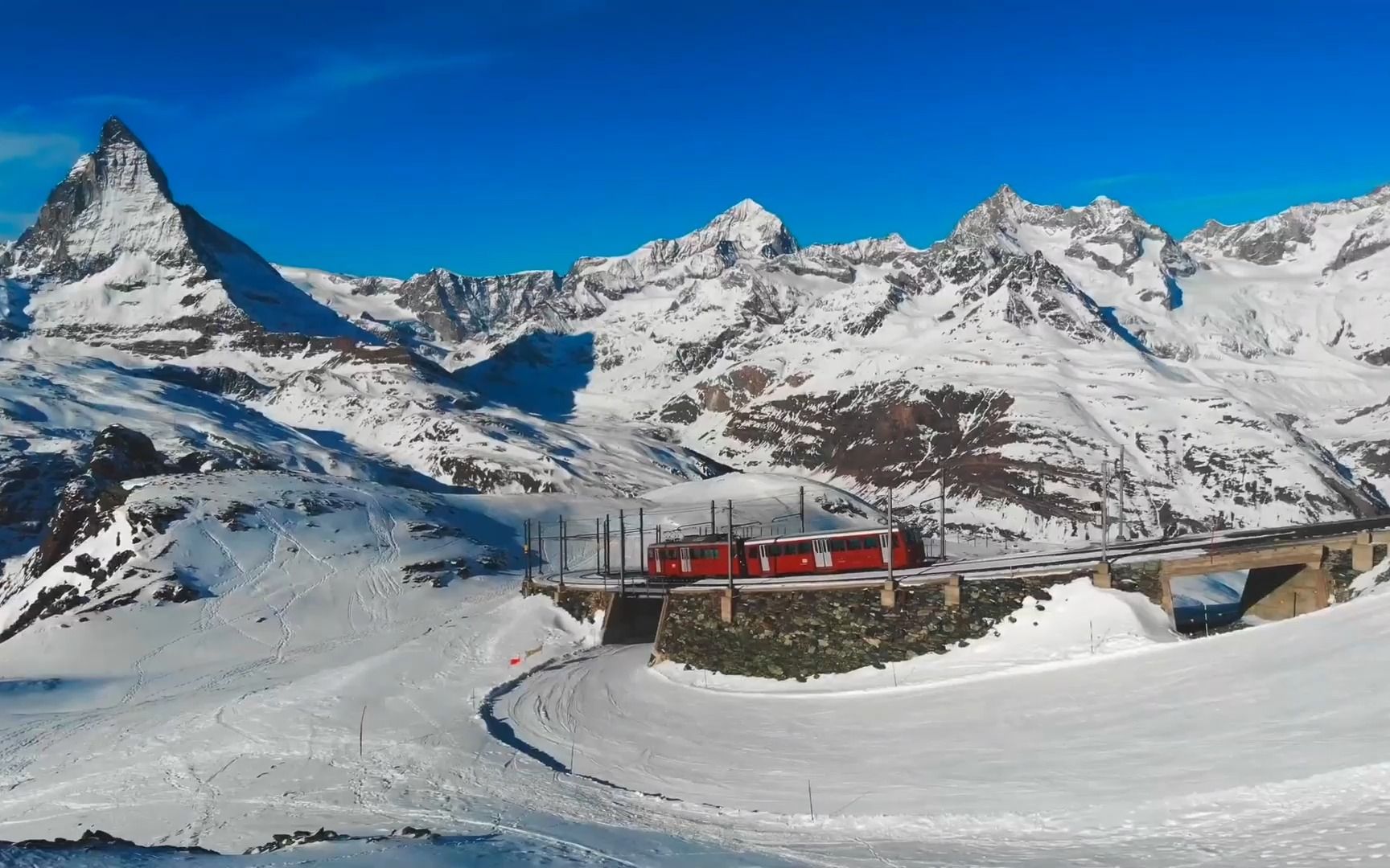 4k高清·放松超治愈雪景,带你看雪后的美景