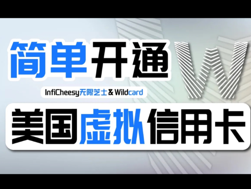 大陆可申请的美国信用卡,0月租! 微信支付宝充值入金  支持GPT Plus订阅  绑定Apple付款方式  WildCard虚拟借记卡  万事达卡哔哩哔哩bilibili