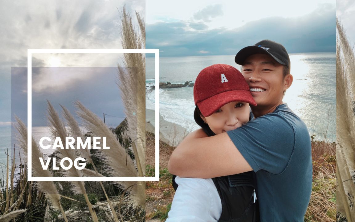 CARMEL VLOG | 卡梅尔小镇|加州一号公路自驾游|第一次在视频里吵架?第一次带????????出远门的表现是...哔哩哔哩bilibili