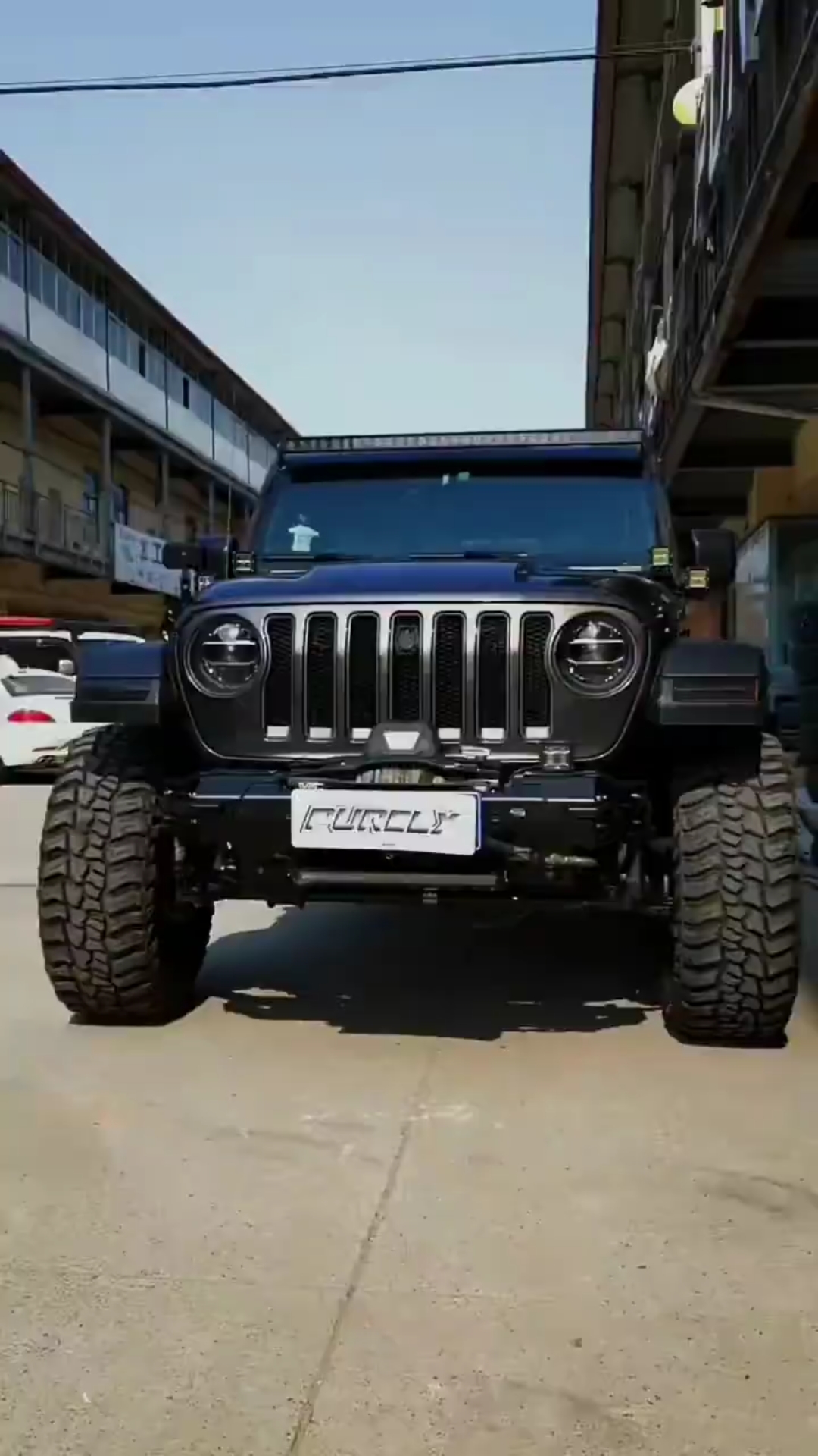 jeep牧马人fury系列唤醒前杠