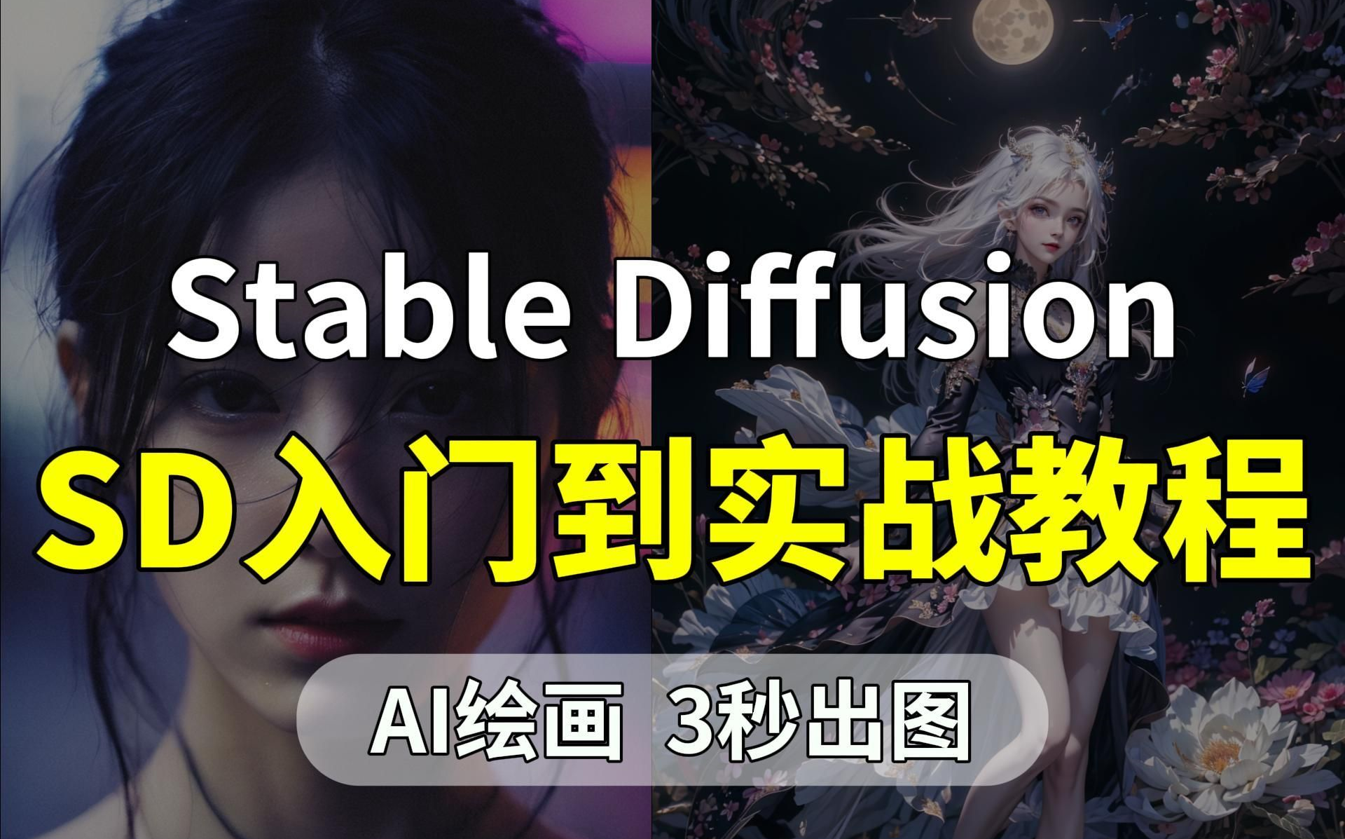 【史上最全SD入门到实战教程】2024最新Stable Diffusion实战应用保姆级教程 从零基础入门到精通SD教程 电商系列 素材制作 AI一键换装变现哔哩哔哩...