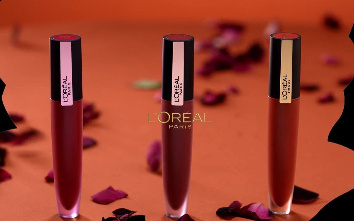 欧莱雅口红产品广告视频
