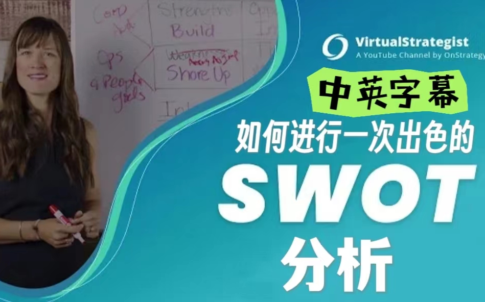 【搬运|自译】如何进行SWOT分析?哔哩哔哩bilibili