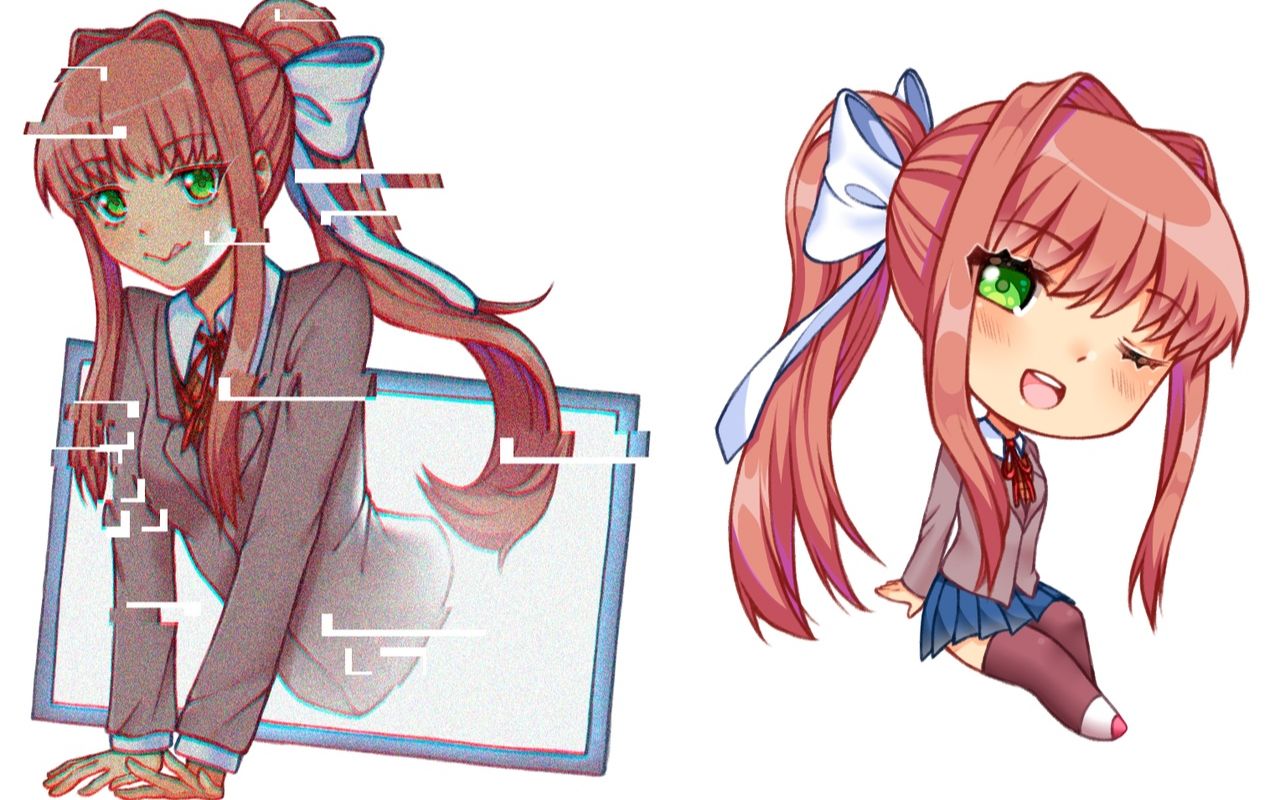 【DDLC】莫妮卡小姐的文学部哔哩哔哩bilibili