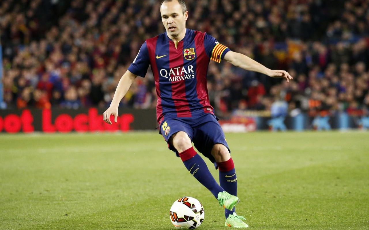 (中场魔术师)伊涅斯塔 巴萨时期 进球 top 10