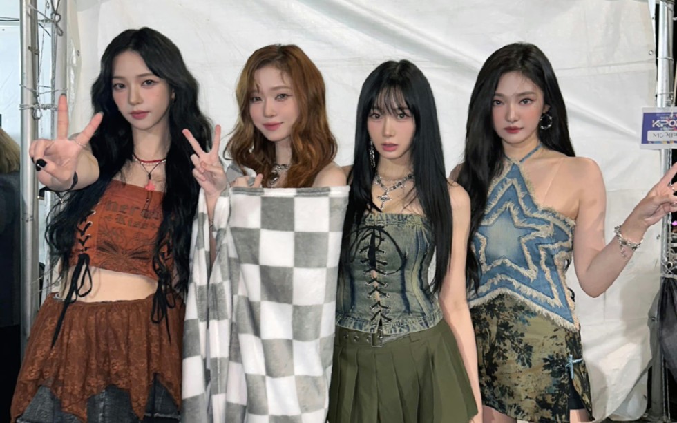 【aespa reaction】kpop女团博爱粉和大家一起看aespatma舞台