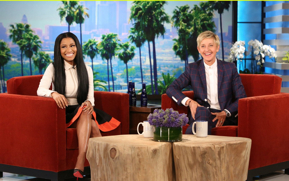 [图]【Nicki Minaj】【Ellen Show】【中字】麻辣鸡在艾伦秀上合集