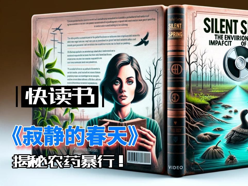 《寂静的春天》:揭秘农药暴行,蕾切尔ⷮŠ卡森的环保之路!人类是否值得为短暂便利而牺牲未来?哔哩哔哩bilibili