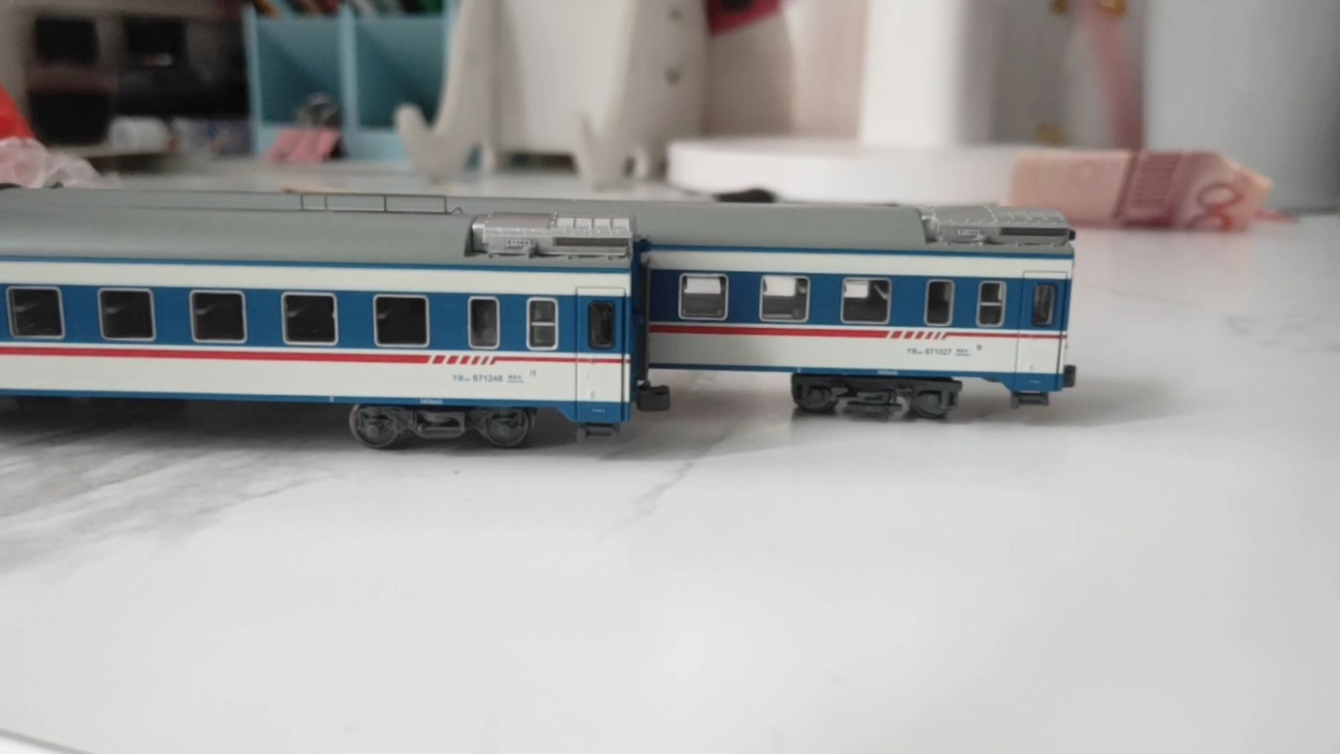 n比例火车模型kunter25k开箱