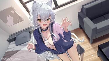 同人音声】猫耳少女は甘えん坊【耳かき・耳ふー・添い寝】【CV