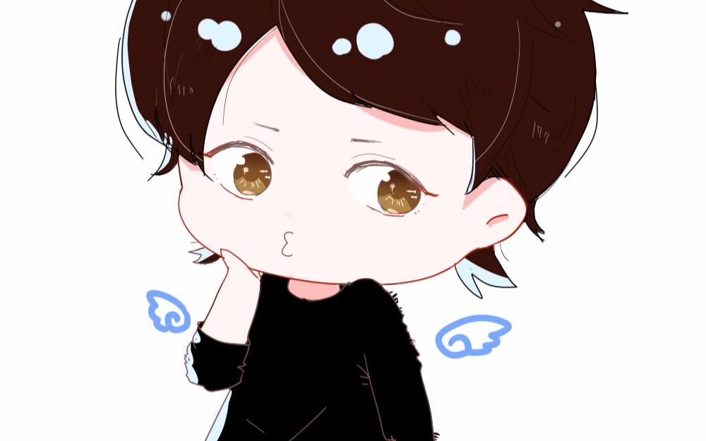 【醇】来画q版大野智吧!(sai)_哔哩哔哩_bilibili