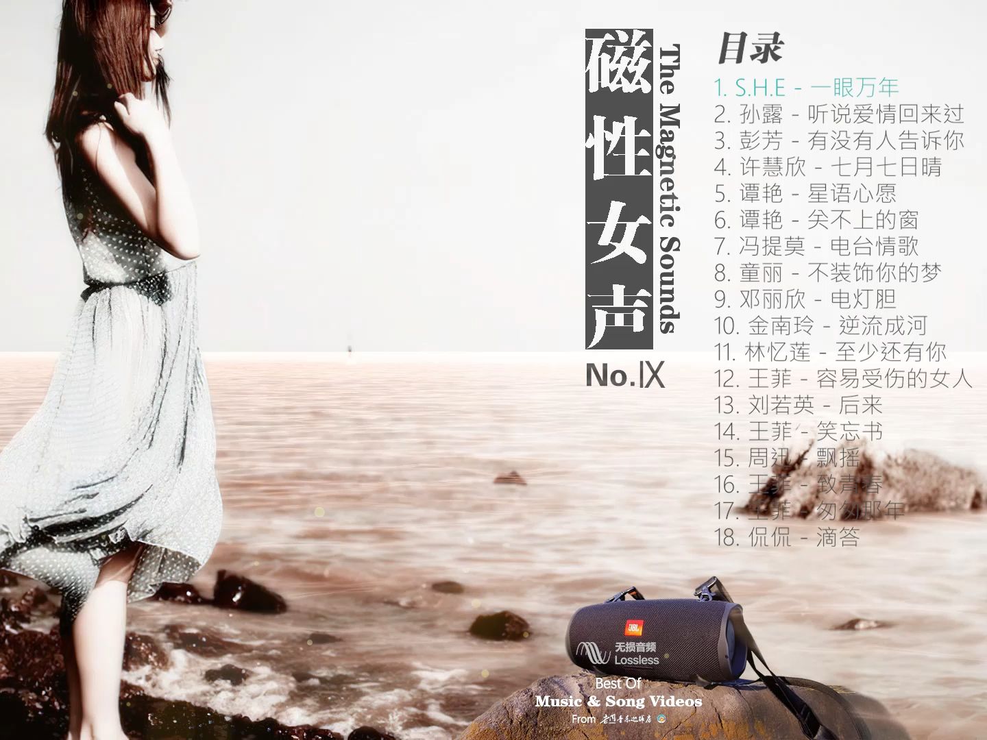 无损音质 磁性女声流行金曲No.Ⅸ 共18首哔哩哔哩bilibili