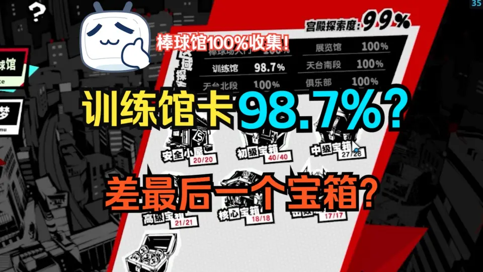 P5X】木内雄之宫殿100%全收集(已完结）全宝箱/狂化恶党/解谜