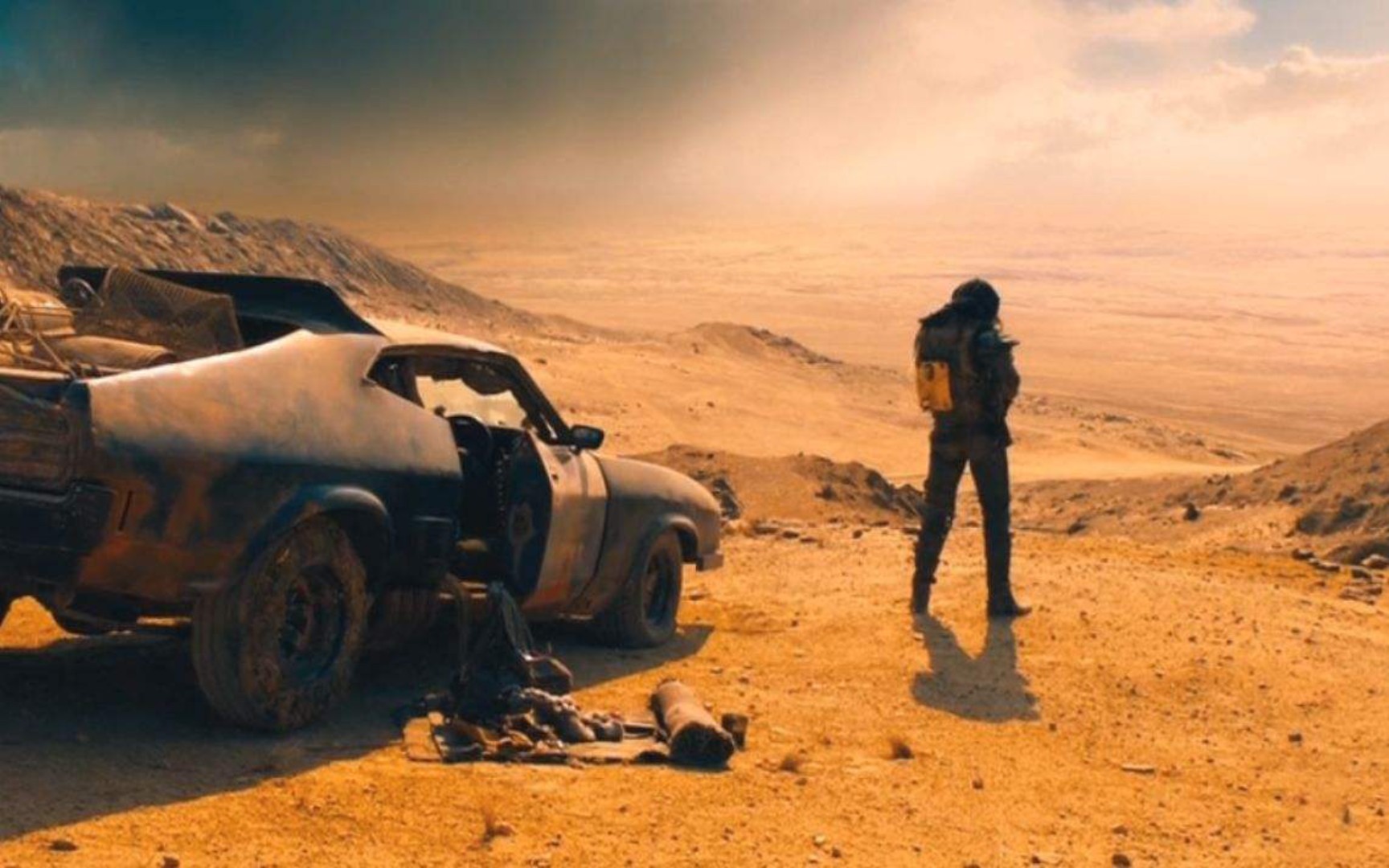 [图]疯狂的麦克斯4•狂暴之路【Mad Max 4】燃炸的末日公路片，摇滚+战车+惨白骷髅，什么才是真正的Fury Road，简短的2分钟预告带你了解电影的爆点