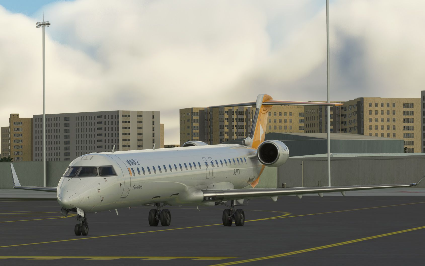 【航拍向】棱镜航空crj900宣传片