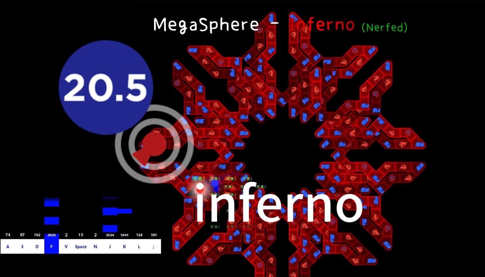 [图]冰与火之舞：协调极难的关卡Megasphere-Inferno nef严判一遍过！！！