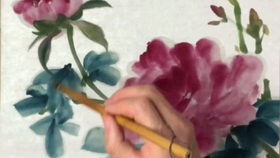 国画 辛夷花 哔哩哔哩 つロ干杯 Bilibili