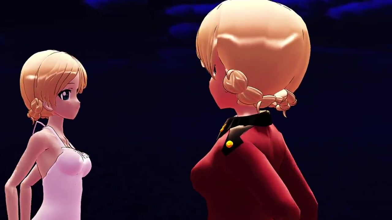 【mmd少女与战车】仲夏夜之梦(两个大吉岭大人)