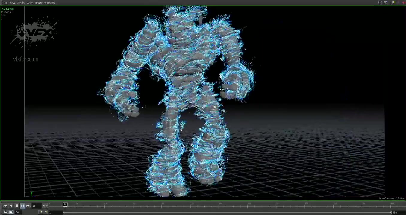 人物环绕旋转粒子Swirling Particles effect Done using vex and attribwrangle in Houdini哔哩哔哩bilibili