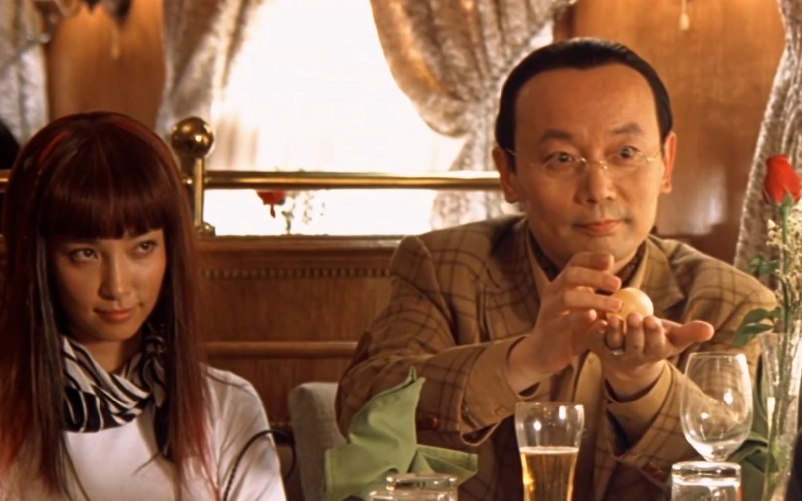 在b站看葛优五大名场面黎叔剥的可是自己的蛋