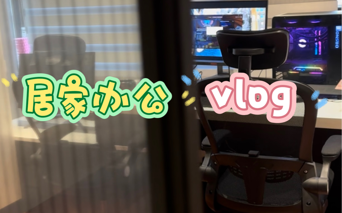 【vlog】不想回公司上班了,居家办公这环境我很满意!哔哩哔哩bilibili