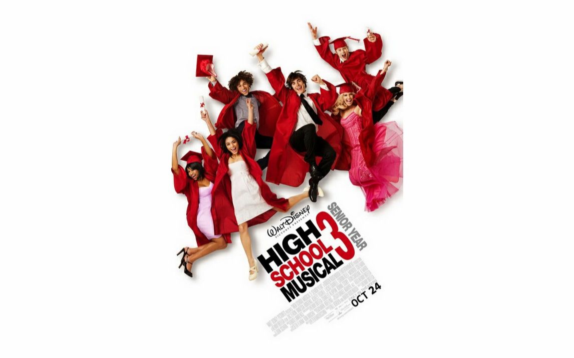 [图]《HIGH SCHOOL MUSICAL 3：SENIOR YEAR》TRAILERS 《高校歌舞剧 3：毕业季》预告片集 2008