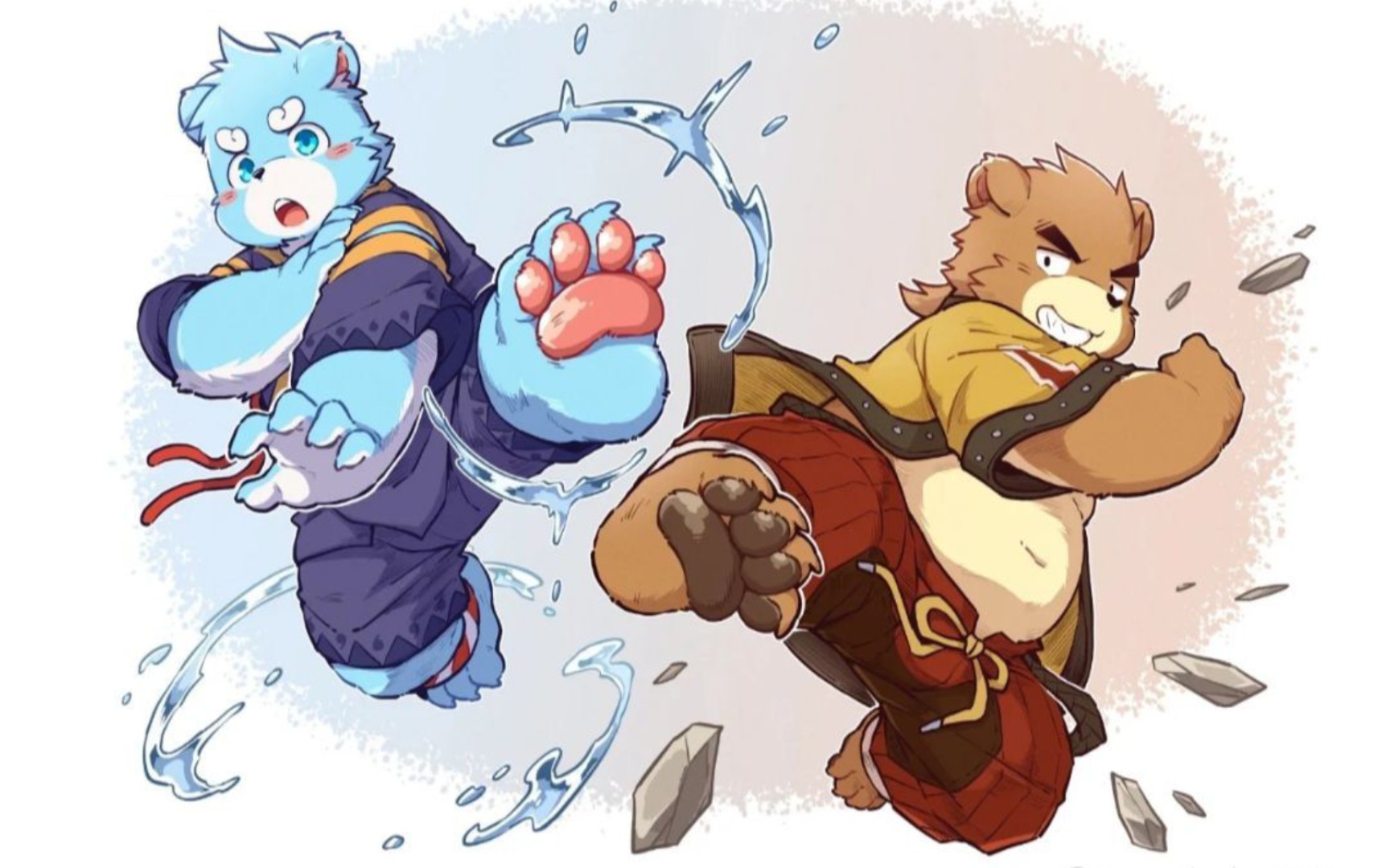 兽太十泉浩的日常萌瞬间!