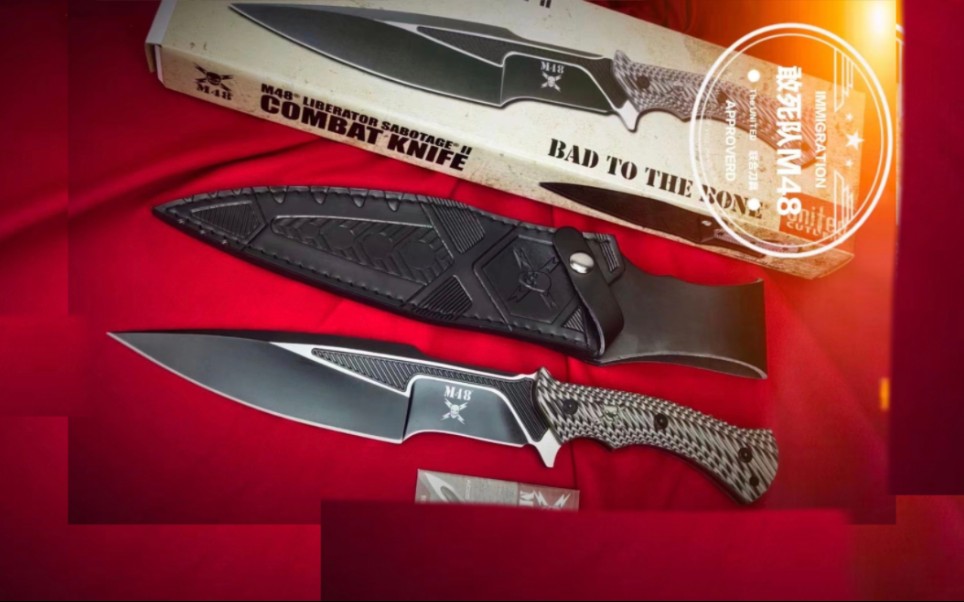 【敢死队m48】美国联合公司unite巨作,格斗系列精品战术刀非常霸气的