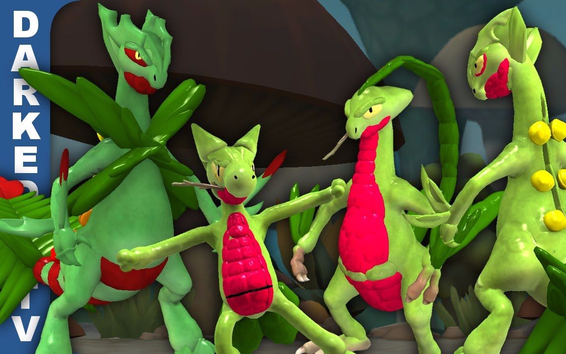 孢子 -精灵宝可梦-蜥蜴王-木守宫