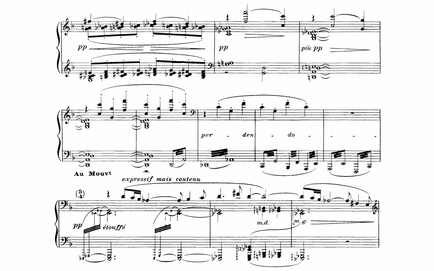 [图]Claude Debussy (克洛德·德彪西): 6 首古碑文