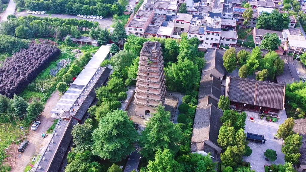 长安郭杜香积寺改造图图片