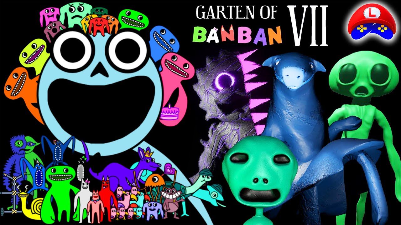 Garten of Banban 7  A NEW BANBAN FAMILY with SECRET CHARACTERS CONFI哔哩哔哩bilibili