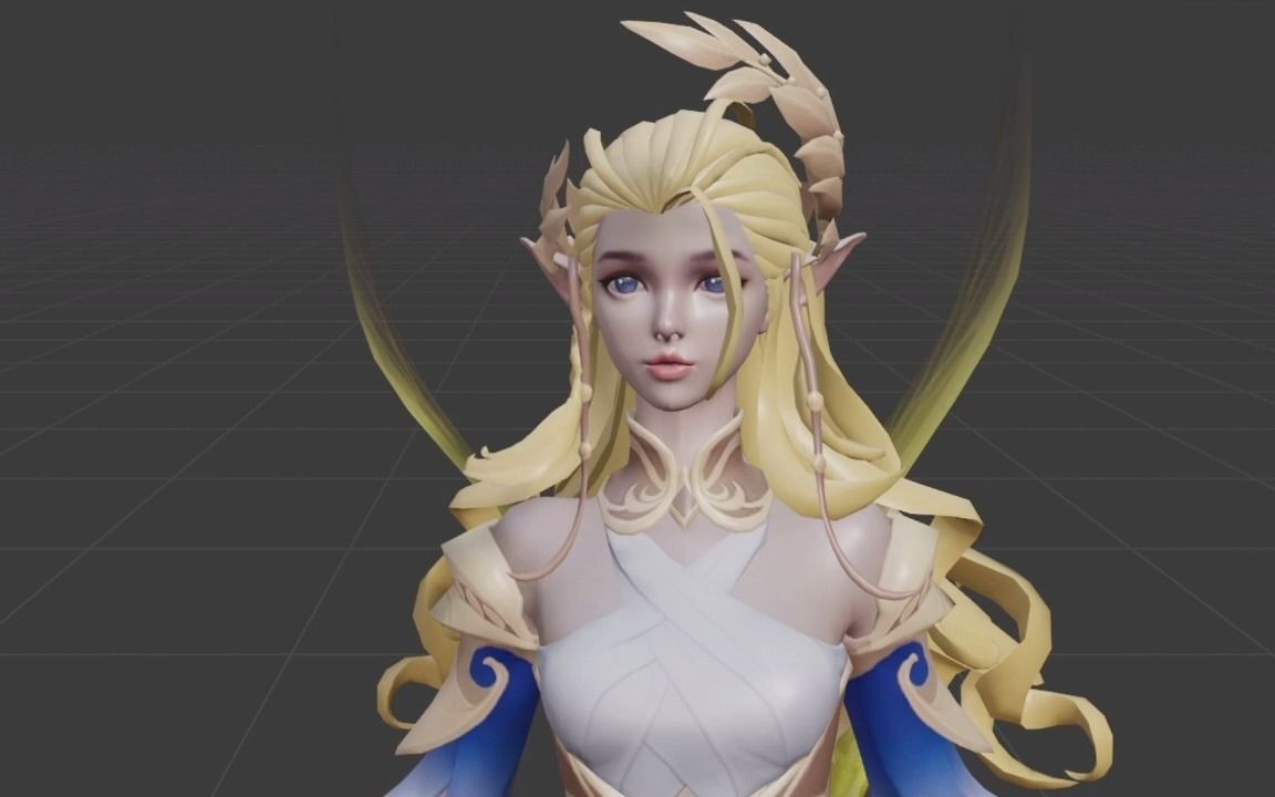 王者荣耀【艾琳】模型