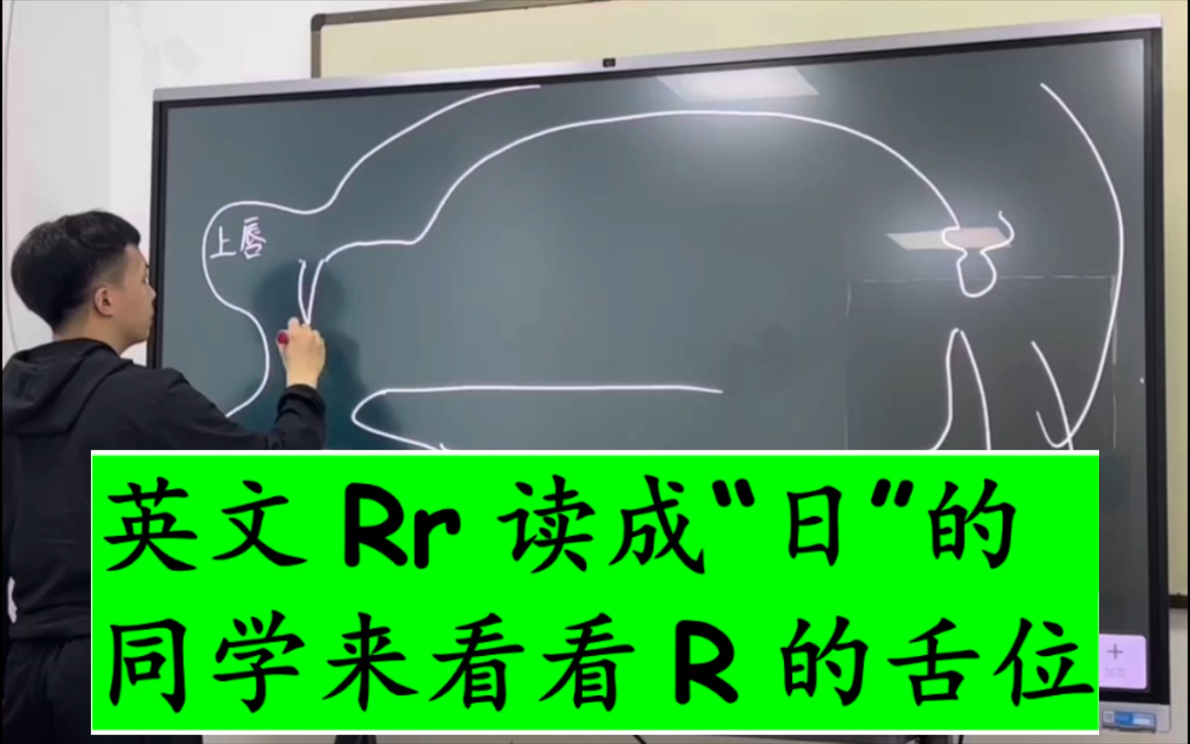 [图]图解英文字母r的发音舌位