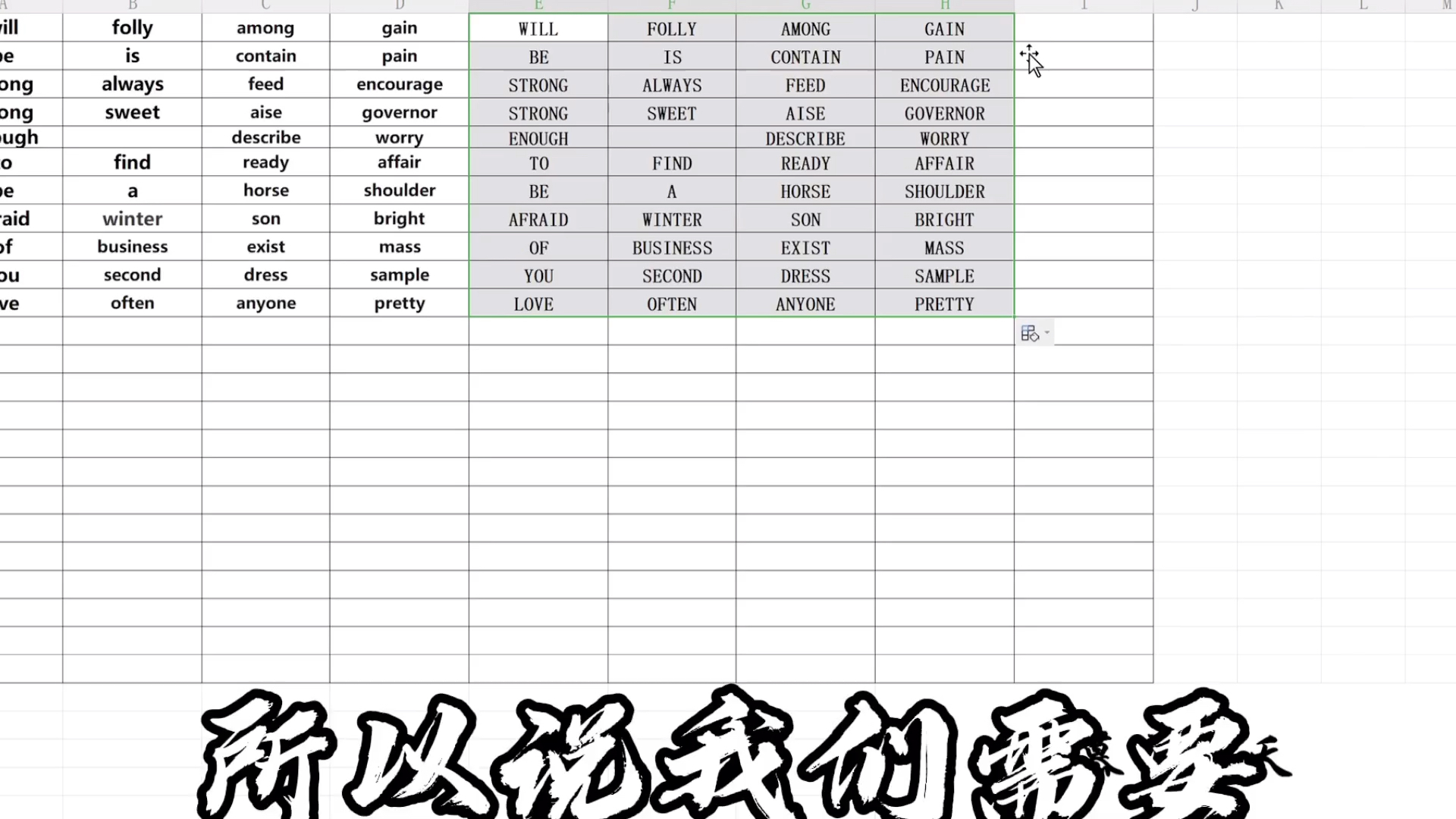 英文字母大小写转换公式哔哩哔哩bilibili