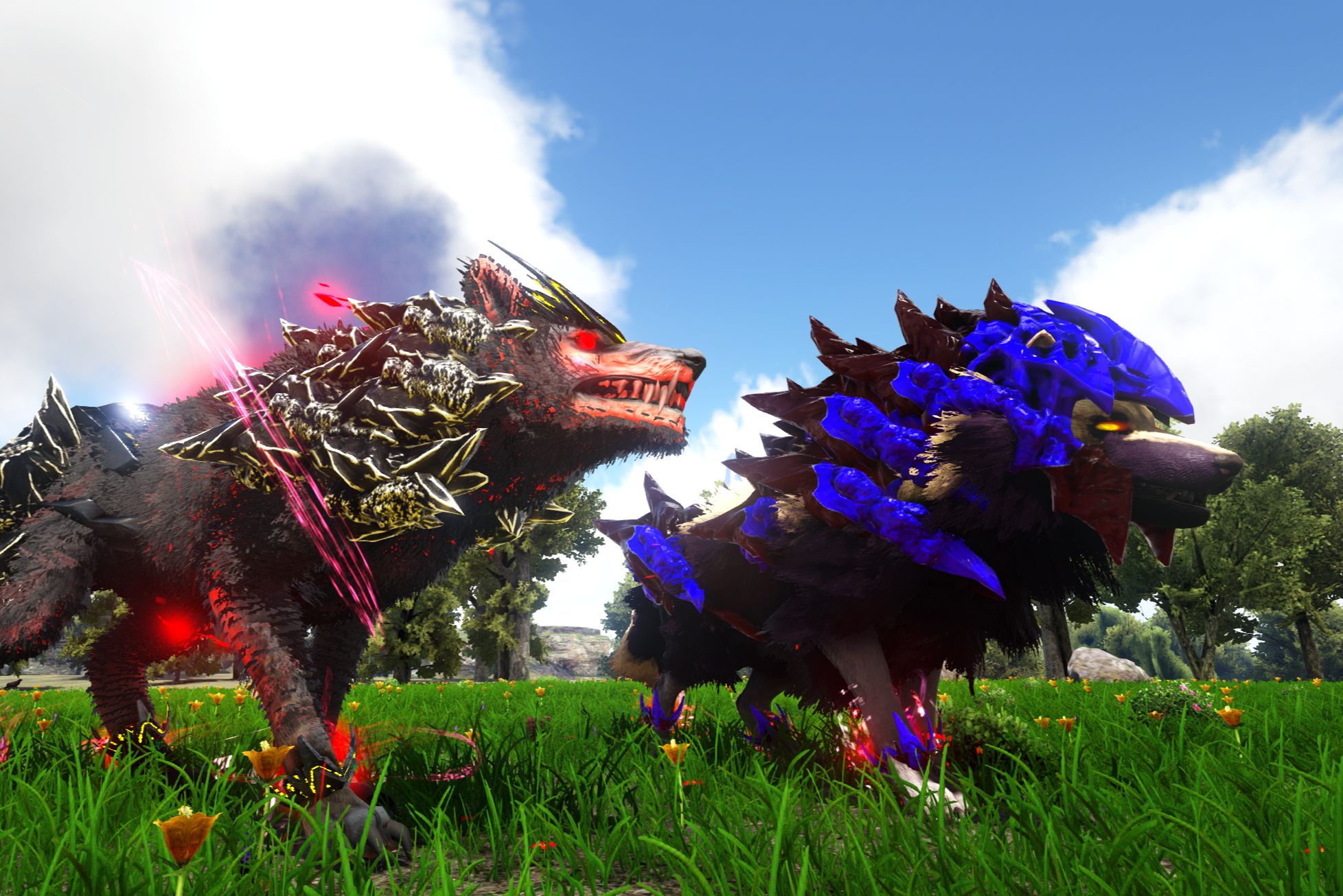 妖月 方舟:ag起源10 狼王之间的战斗!谁才是真正的王?