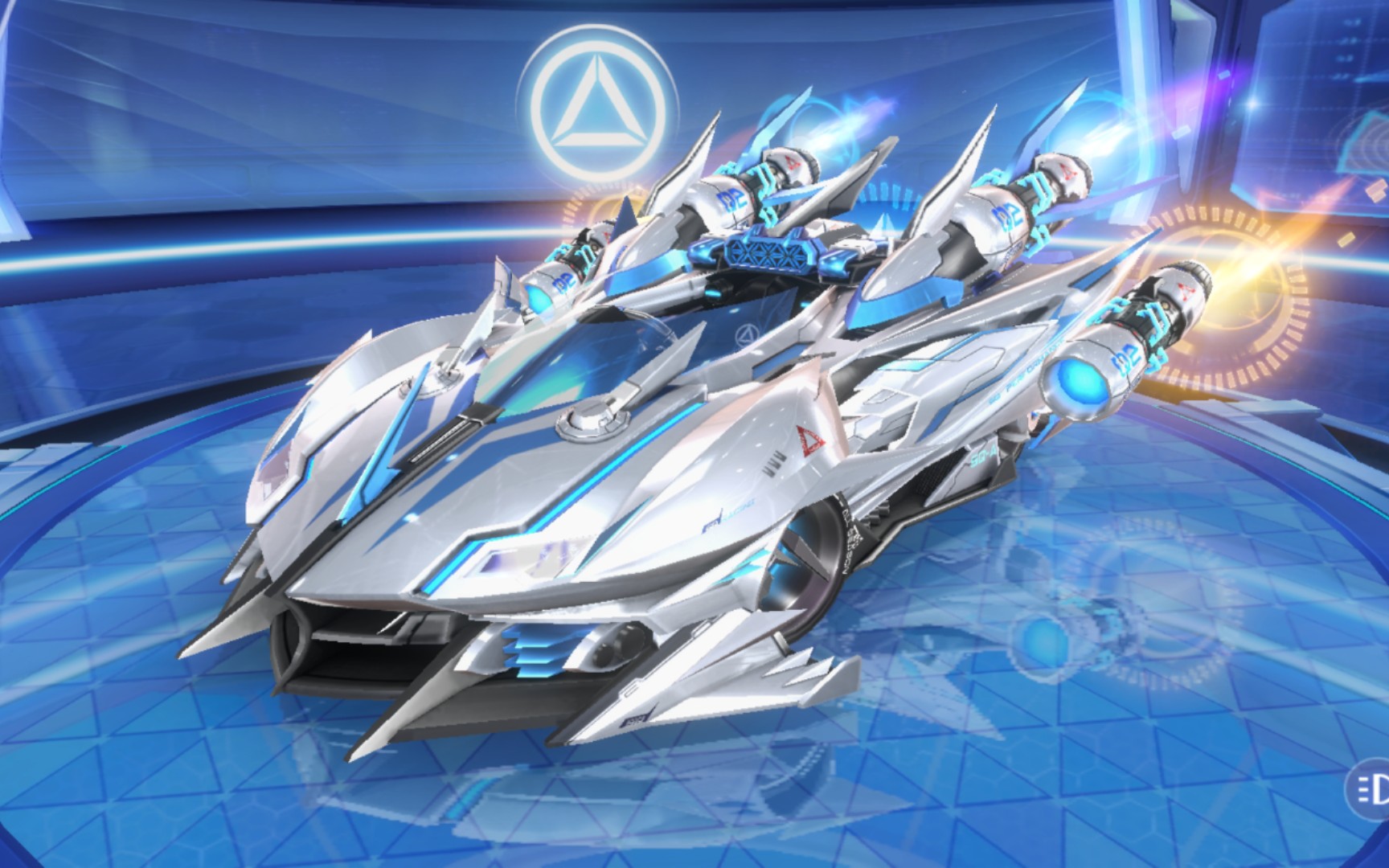 新年t车-序列未来lyr 模型展示_qq飞车