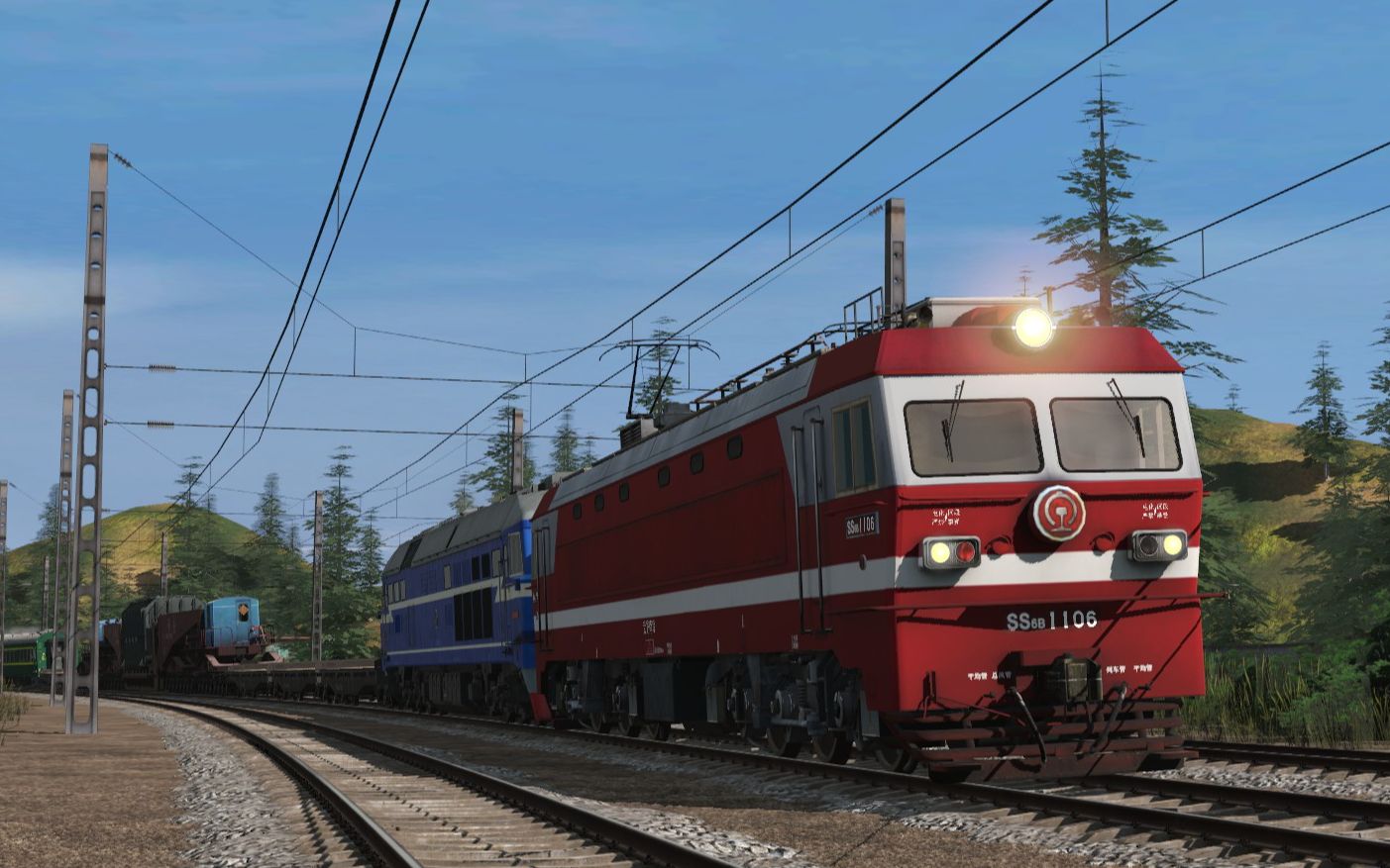 【实况模拟列车2019】混动重车_哔哩哔哩bilibili_模拟火车