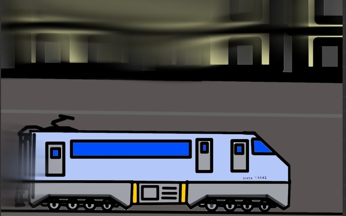 《火车动画》
